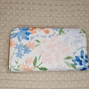 Thirty-one All About the Benjamins floral wallet
